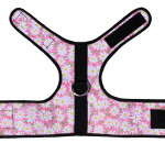 pink floral cat harness